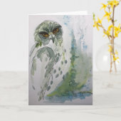 アカバズル - 挨拶文なし カード (黄色い花)