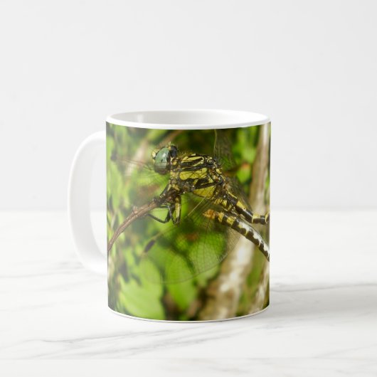 アカバママグカップ交尾トンボ コーヒーマグカップ (正面左)