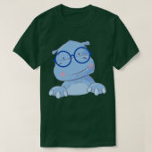 アカヒポタマス Tシャツ (デザイン正面)