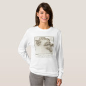 アカプルコの地図の港 Tシャツ (正面フル)