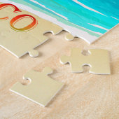 アカプルコセイロッツビーチサンポスターパズル ジグソーパズル (側面)