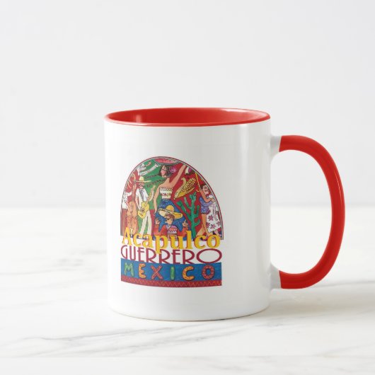 アカプルコメキシコのマグ マグカップ (右)
