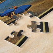 アカプルコメキシコヴィンテージトラベル ジグソーパズル (側面)