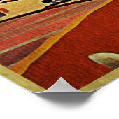 アカプルコメキシコヴィンテージトラベル ポスター (角)