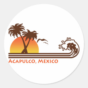 アカプルコメキシコ ラウンドシール