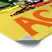 アカプルコ旅行ポスター ポスター (角)