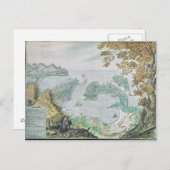 アカプルコ港の見解 ポストカード (正面/裏面)