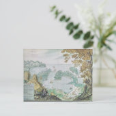 アカプルコ港の見解 ポストカード (スタンド正面)