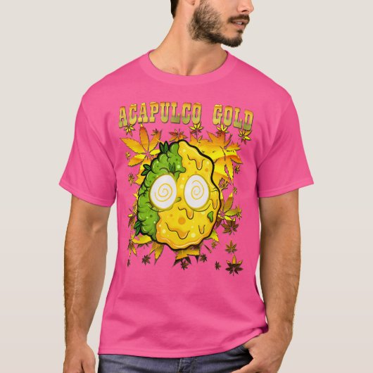 アカプルコ金ゴールド Tシャツ (正面)