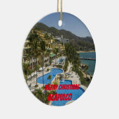 アカプルコ風光明媚なクリスマスオーナメント セラミックオーナメント (右)