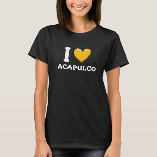 アカプルコ メキシコが大好き 7 Tシャツ (正面)