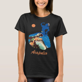 アカプルコ メキシコ ビーチリゾート 旅行 Tシャツ
