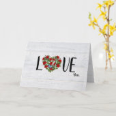 アカペチュニア絵を描とブラ記念日 カード (黄色い花)