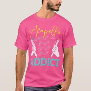 アカペラソングインストラクターミュージックボイスオペラ歌 Tシャツ