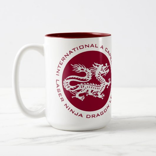 アカペラファンのマグ ツートーンマグカップ (左)