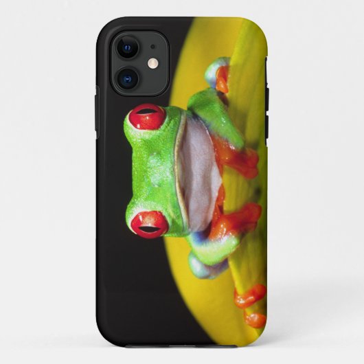 アカメアマガエル、カラコガエル属 callidryas、原産 Case-Mate iPhoneケース (裏面)