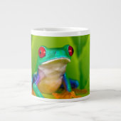 アカメアマガエル コスタリカ ジャンボコーヒーマグカップ (正面)