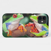 アカメアマガエル ペア アガリクニス・カリドリュアス Case-Mate iPhoneケース (裏面(横))