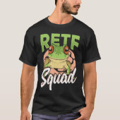 アカメアマガエル RETF スクワッド Tシャツ (正面)