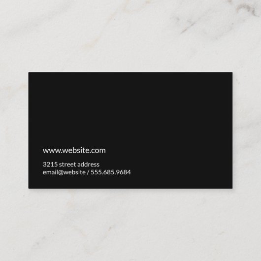 アカモダンントエレガント 名刺 (裏面)