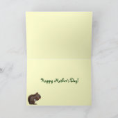 アカリスの母の日 カード (内部)