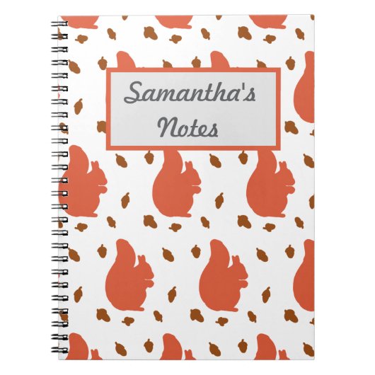 アカリスパーソナライズされた ノートブック (正面)