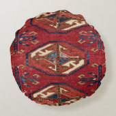 アカルオアシスレッドスターズブルースターメダリオン  ラウンドクッション (裏面)