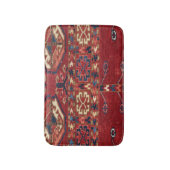 アカルオアシスレッドバンドブルースターメダリオン  バスマット (正面縦)