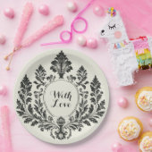 アカンサスと古代 ペーパープレート (パーティー)