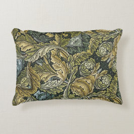 アカンサスヴィンテージフローラルパターンbyウィリアム・モリス アクセントクッション