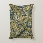 アカンサスヴィンテージフローラルパターンbyウィリアム・モリス アクセントクッション (正面(垂直))