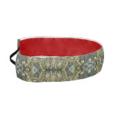 アカンサスヴィンテージフローラルパターンbyウィリアム・モリス アスレチックヘッドバンド (左)