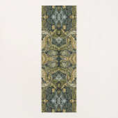 アカンサスヴィンテージフローラルパターンbyウィリアム・モリス ヨガマット (裏面)