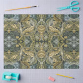 アカンサスヴィンテージフローラルパターンbyウィリアム・モリス 薄葉紙 (クラフト)