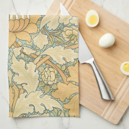 アカンサス州ウィリアム・モリスによる聖ジェームス葉ズ キッチンタオル