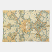 アカンサス州ウィリアム・モリスによる聖ジェームス葉ズ キッチンタオル (横)