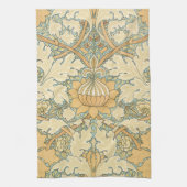アカンサス州ウィリアム・モリスによる聖ジェームス葉ズ キッチンタオル (縦)