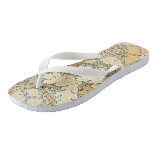 アカンサス州ウィリアム・モリスによる聖ジェームス葉ズ ビーチサンダル (アングル)