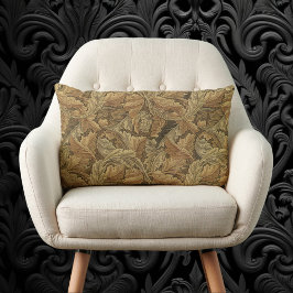 アカンサス葉スのアンティーク織物ウィリアム・モリス ランバークッション