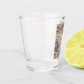 アカンサス（ウィリアム・モリス著） ショットグラス (左)