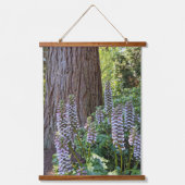 アカンサス/ベアのブリーチフローラ 吊り下げ型タペストリー (正面)