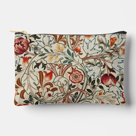 アカンサス・ポルティエールウィリアム・モリス アクセサリーポーチ (正面)