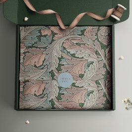 アカンサスWilliam Morrisアールヌーボーヴィンテージフローラ 薄葉紙