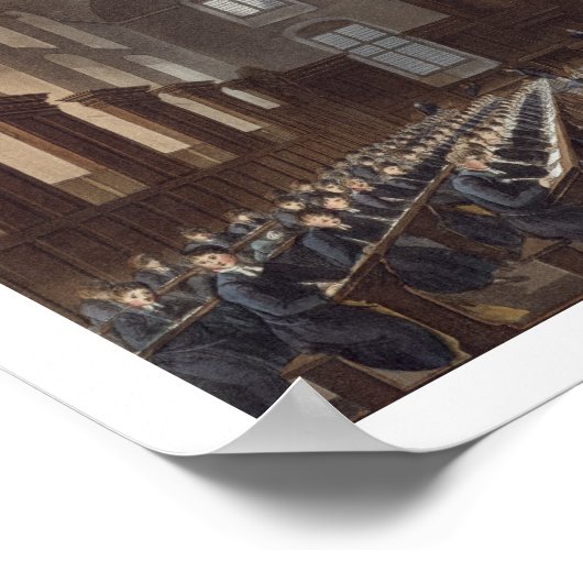 アカ書ルマンの学校、キリスト病院 ポスター (角)