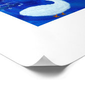 アカ食べ物を与えックス絵を描ズの ポスター (角)