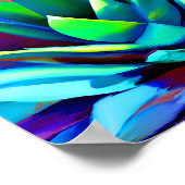 アガカラフルベ植物 ポスター (角)