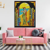 アガサクリスティライフキャンバユニークス キャンバスプリント (インサイチュ (リビング))