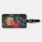 アガサビクトリアンブーケ荷物タグ ラゲッジタグ (正面横)