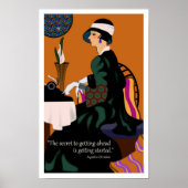 アガサ・クリスティーやる気を起こさせるポスター ポスター (正面)