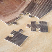 アガスヤ湖の寺院ブータナタバダミ ジグソーパズル (側面)